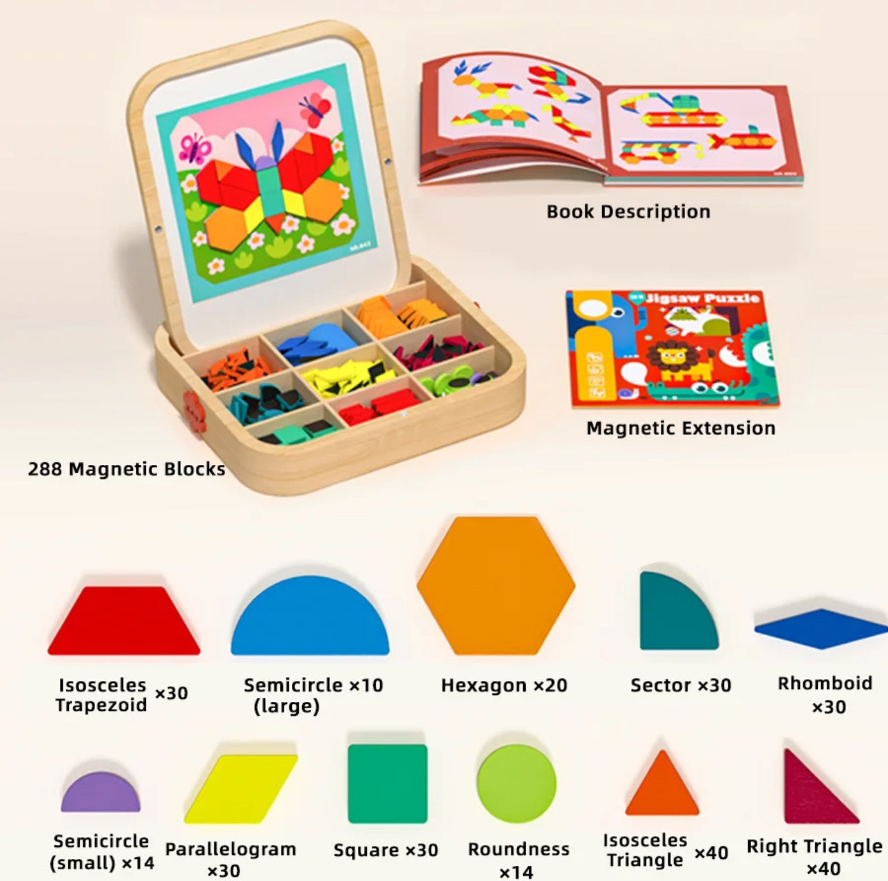 Creative Magnetic Puzzle