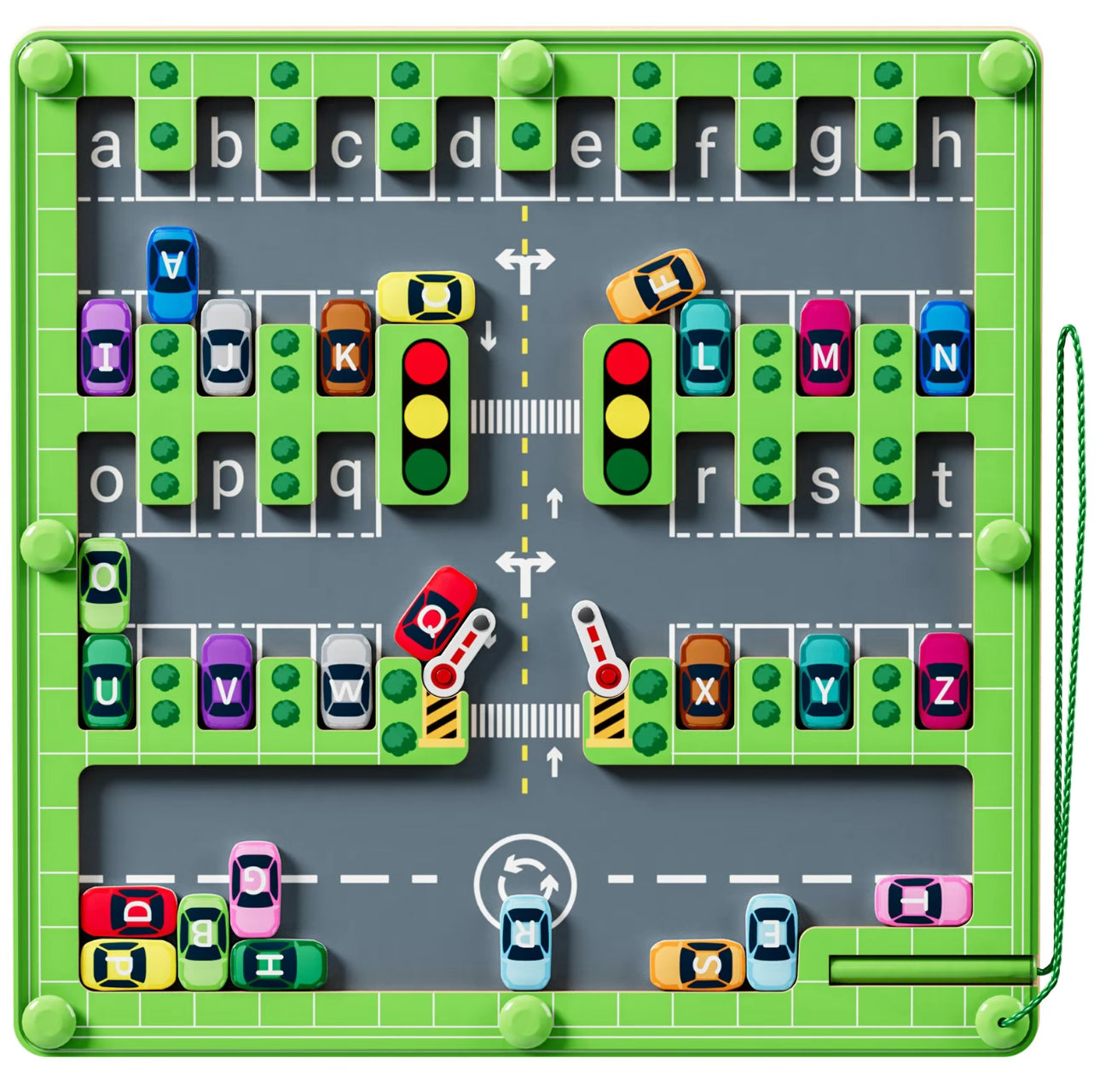 Magnetic Alphabet Maze