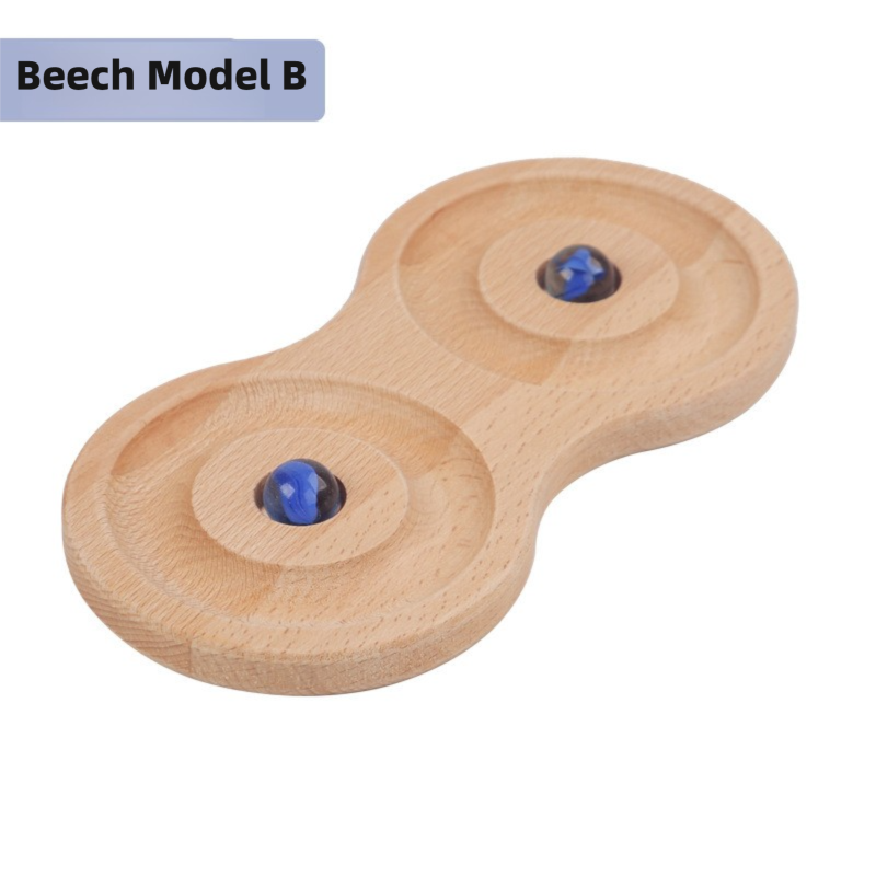 Montessori Animal Maze Toy - Wooden Ball Roller Game for Toddlers 1-3