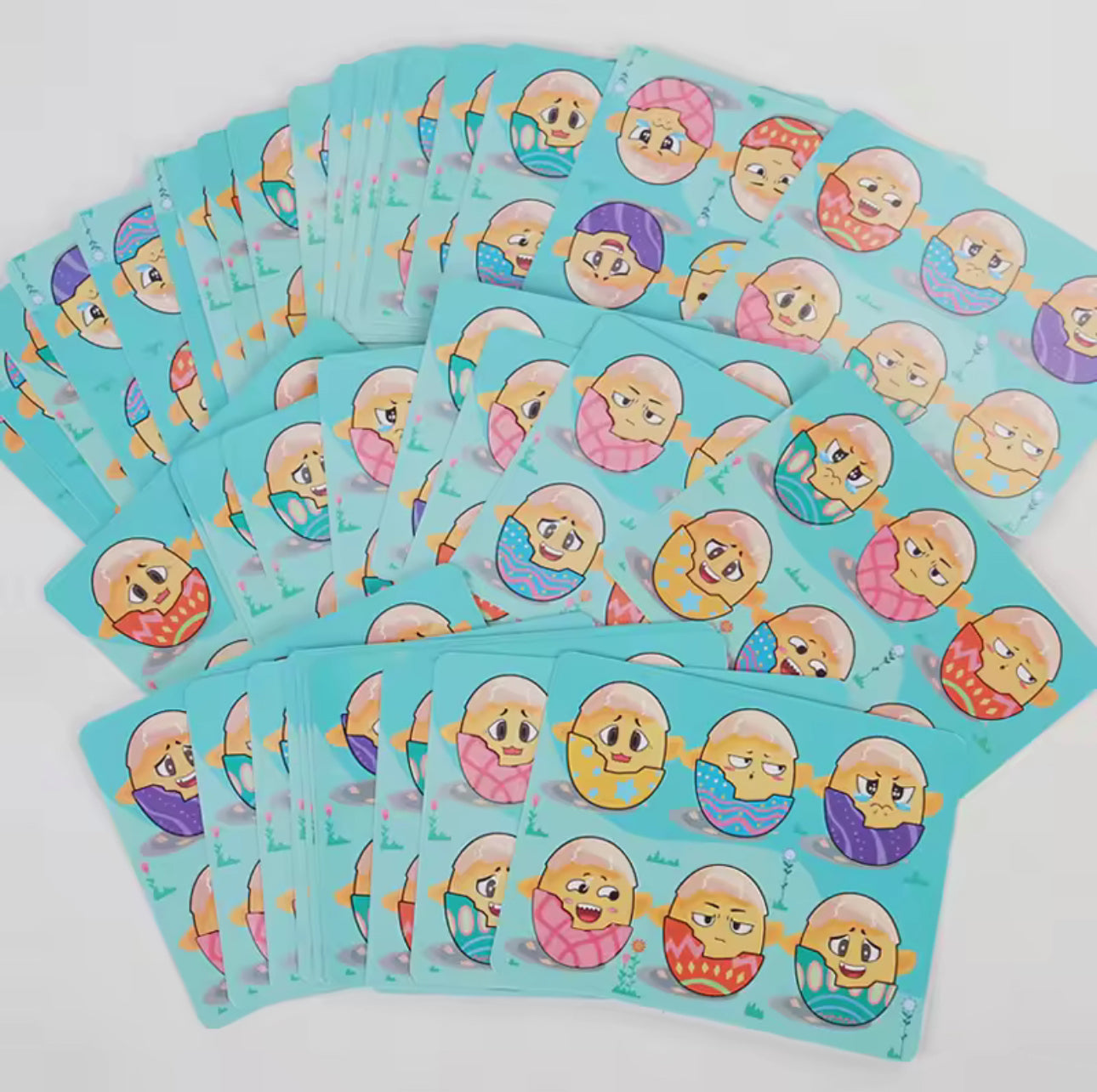 Fun Wooden Party Cartoon Cute Emojis Battle Student Boys and Girls Parent Child Interaction Birthday Gift