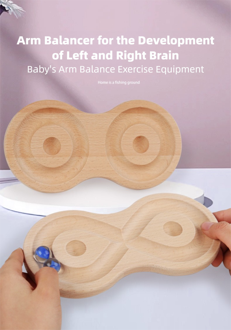 Montessori Animal Maze Toy - Wooden Ball Roller Game for Toddlers 1-3